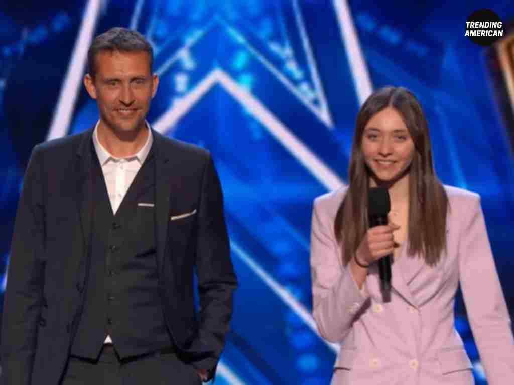 AGT magician Nicolas Ribs and his daughter Emma in America's Got Talent
