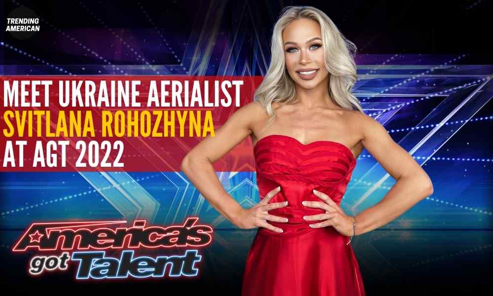 Ukraine Aerialist Svitlana Rohozhyna in America's Got Talent