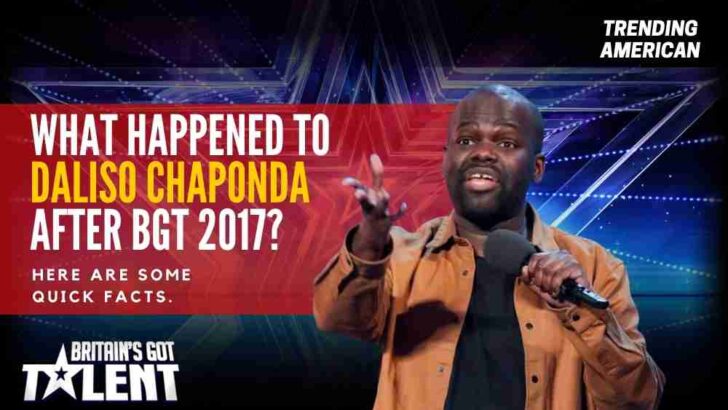 What Happened to Daliso Chaponda after BGT 2017? Here are some quick facts.
