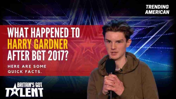 What Happened to Harry Gardner after BGT 2017? Here are some quick facts.