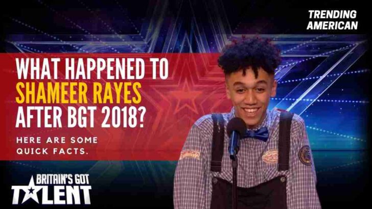 What Happened to Shameer Rayes after BGT 2018? Here are some quick facts.
