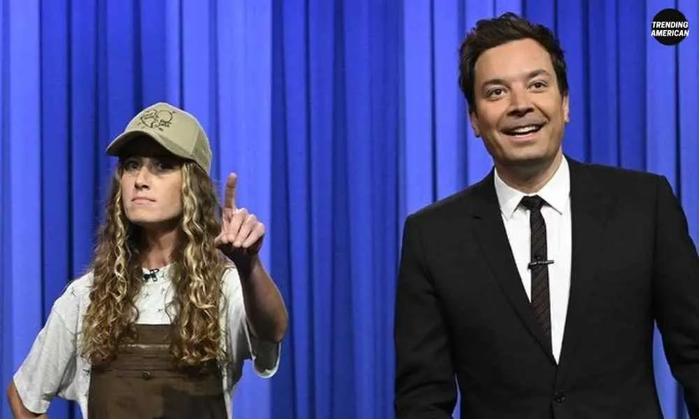Knuckle Bump Farms Taylor Blake in The Tonight Show Starring Jimmy Fallon
