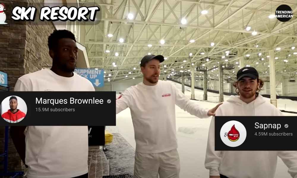Marques Brownlee, MrBeast and Sapnap