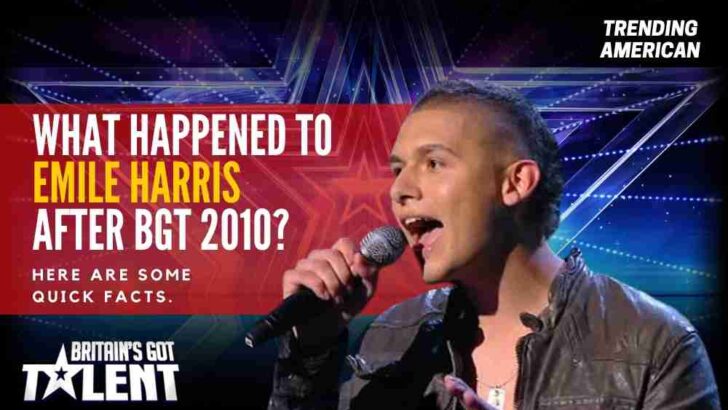What happened to Emile Harris after BGT 2010? Here are some quick facts
