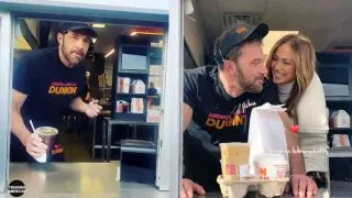 Why Did Ben Affleck Serve up Dunkin Orders at Medford Drive-Through?