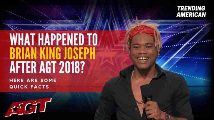 Where Is Brian King Joseph Now? Here is his Net Worth & Latest Update After AGT.