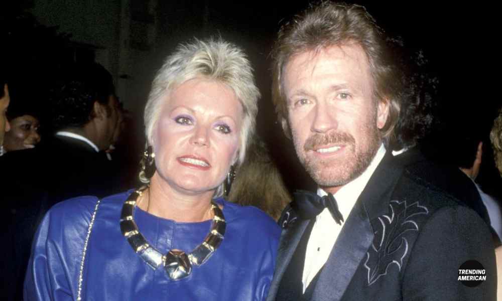 Dianne Holechek and Chuck Norris