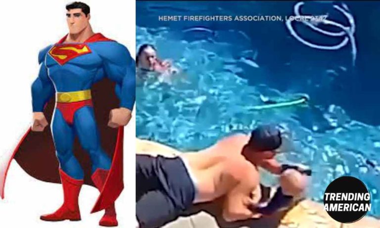 The heroic act of a California first responder who saves a 1-year-old son from drowning in a pool