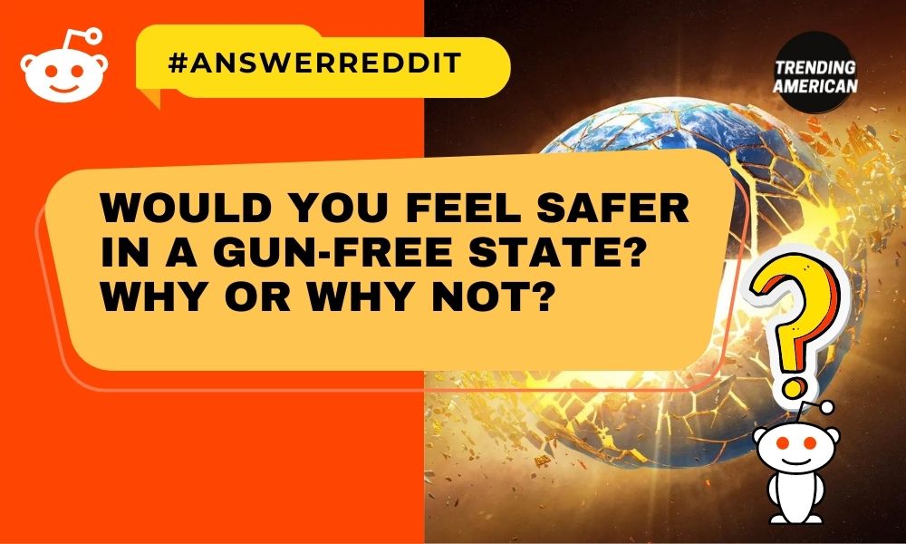 Would you feel safer in a gun-free state? Why or why not?