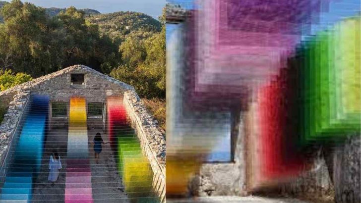 Mind-blowing Pixels in Real Life! | Kagkatikas Secret Brings Life Back To A Greek Ruin.