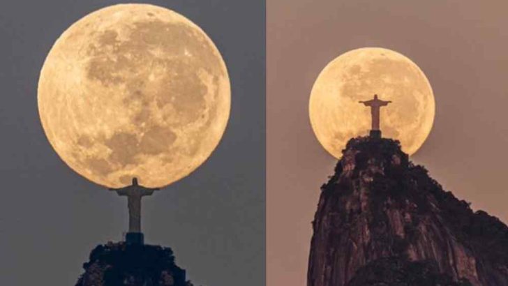 The Perfect Shot Of Christ The Redeemer Holding The Moon | Leonardo Sens’s Three-Year Quest For The Impeccable Capture.