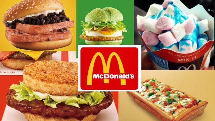 10 Weirdest McDonald’s menu Items that you’ll either love or hate