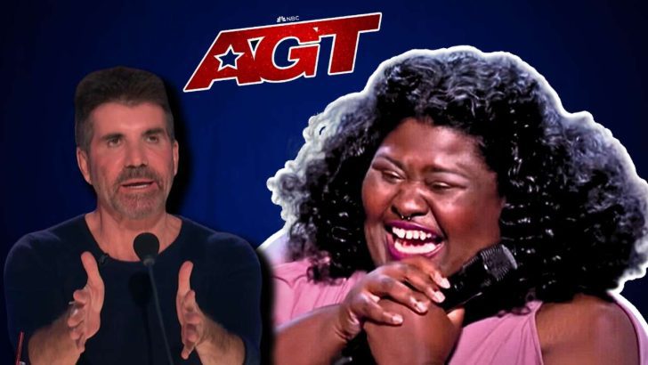 Lachuné, Small-Town Star Singer Earns a Standing Ovation from Simon Cowell on AGT 2023.
