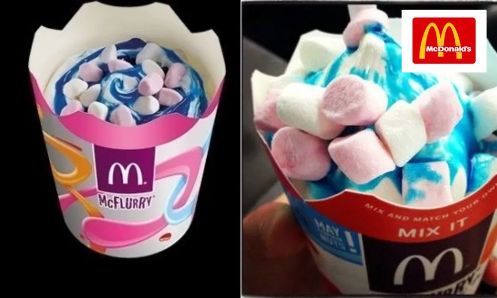 Weirdest McDonald's Menu Item Bubblegum McFlurry