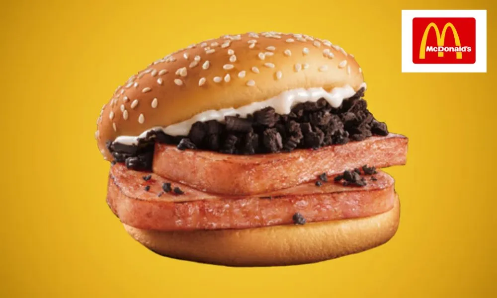 Weirdest McDonald's Menu Item Spam & Oreo Burger 