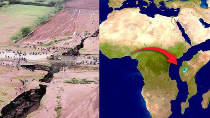 Africa’s 35-Mile Earth Crack Is Creating A New Ocean | The Continent Is Splitting Into Two!