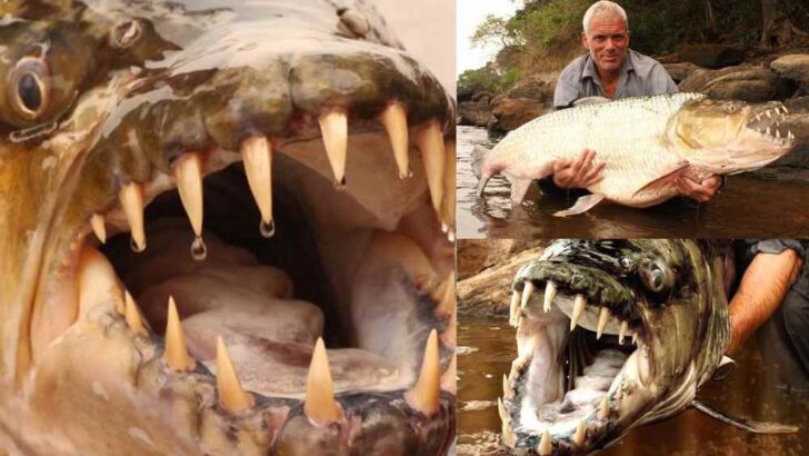 Dangerous Goliath Tigerfish Lurking In The Freshwaters | The Predatory Fish That Even Attacks Humans!