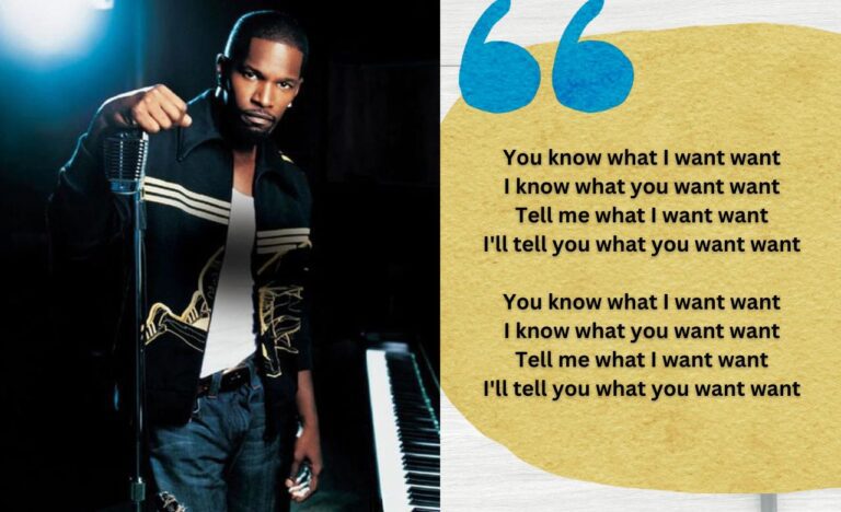 Meaning of ‘Can I Take You Home’ Lyrics by Jamie Foxx