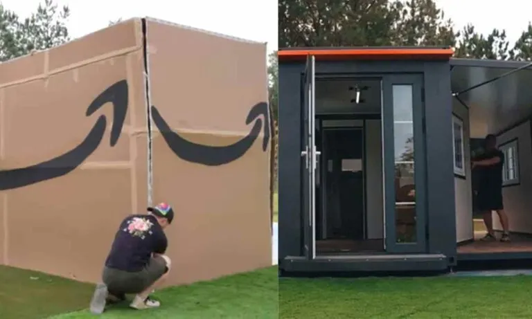 People Are Buying This House on Amazon For Just $30k | It Unfolds Into A Complete House In Minutes! 
