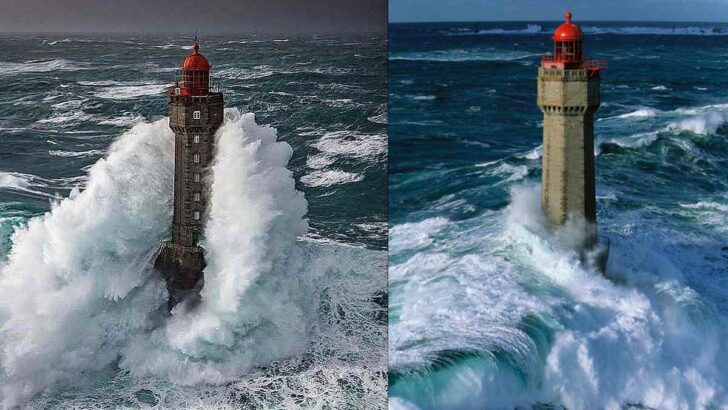 This Lighthouse In France Pays A Million Dollars To Guard It | Dare To Stay All Alone With Huge Waves Smashing The Tower?