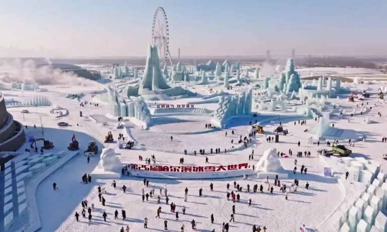 World’s Largest ‘Ice City’ Unveils Its Magic | Millions Of People Are Storming In To See This Winter Wonderland!