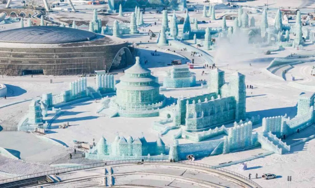 world's largest ice city