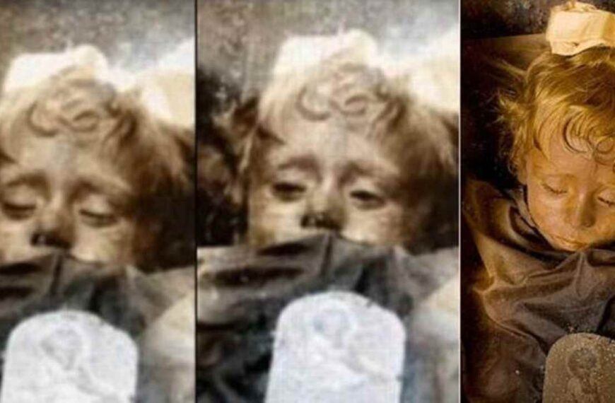100-Year-Old Mummy Of A Little Girl That Blinks Her Eyes Mystery Of Rosalia Lombardo! (1)