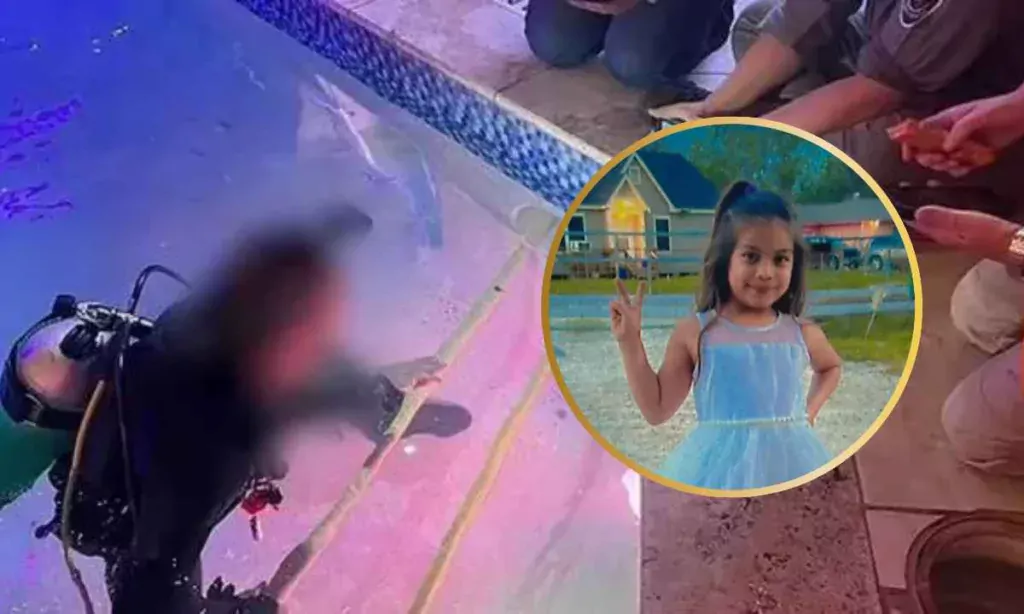 8-year-old Girl Got Sucked Into A Pool