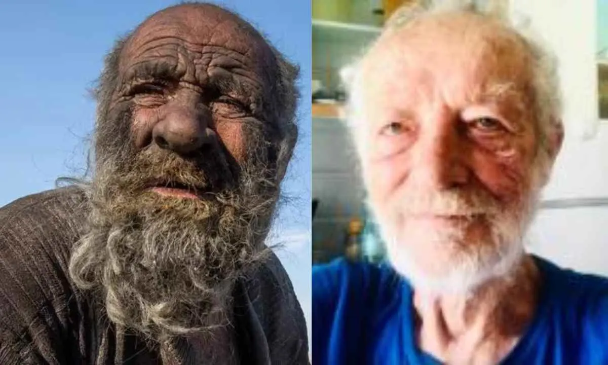 Who Is The Dirtiest Person In The World This video of Amou Haji, who was dubbed the "world's dirtiest man" for