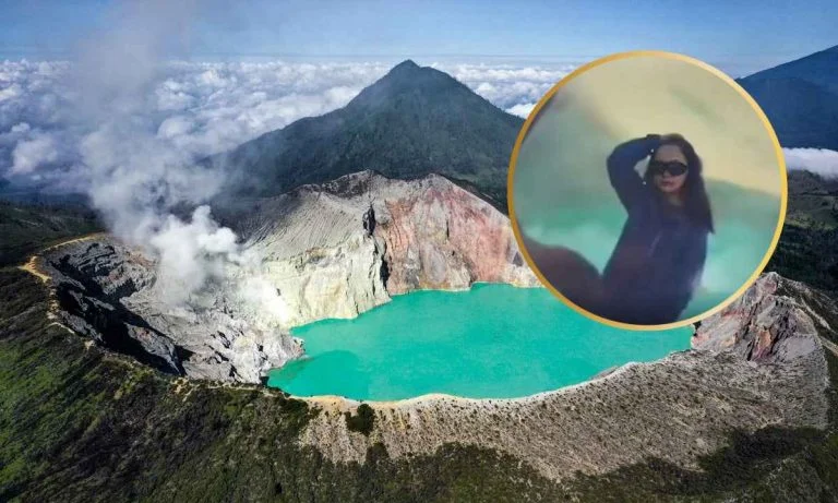 A Woman Fell Into A Volcano While ‘Posing For A Photo’!
