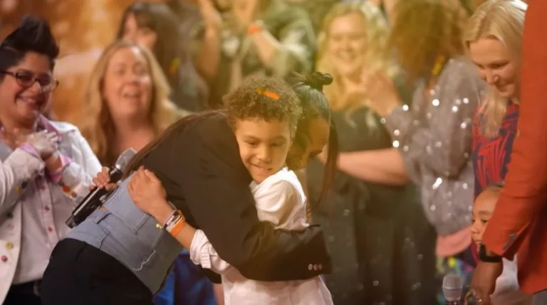 8 year old Ravi won the Golden Buzzer with Alesha’s heart