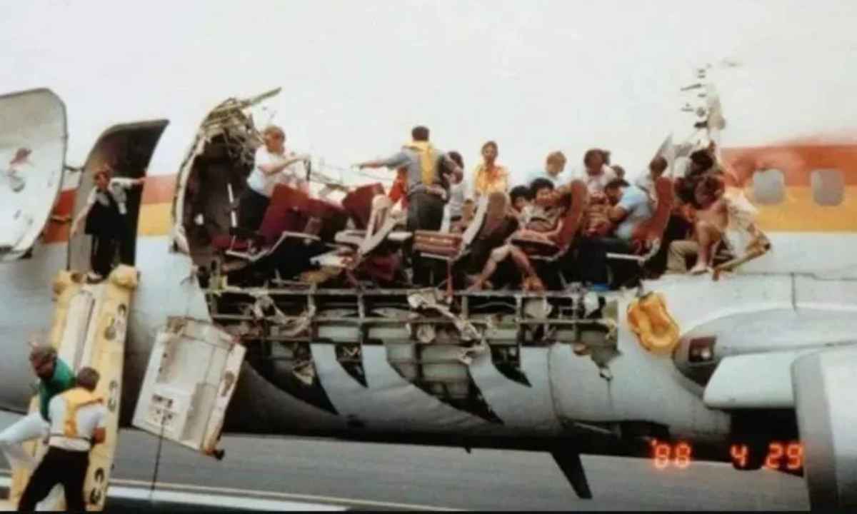 The Roof Of This Plane Blew Off 2400 Feet Up In The Air | All Passengers Were Shockingly Saved!
