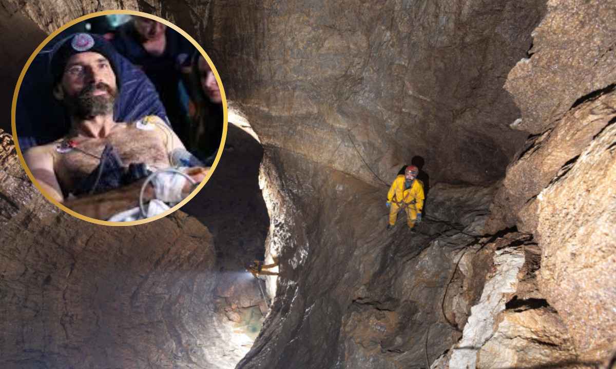 This Guy Was Trapped In A Cave More Than Two Empire State Buildings Deep!