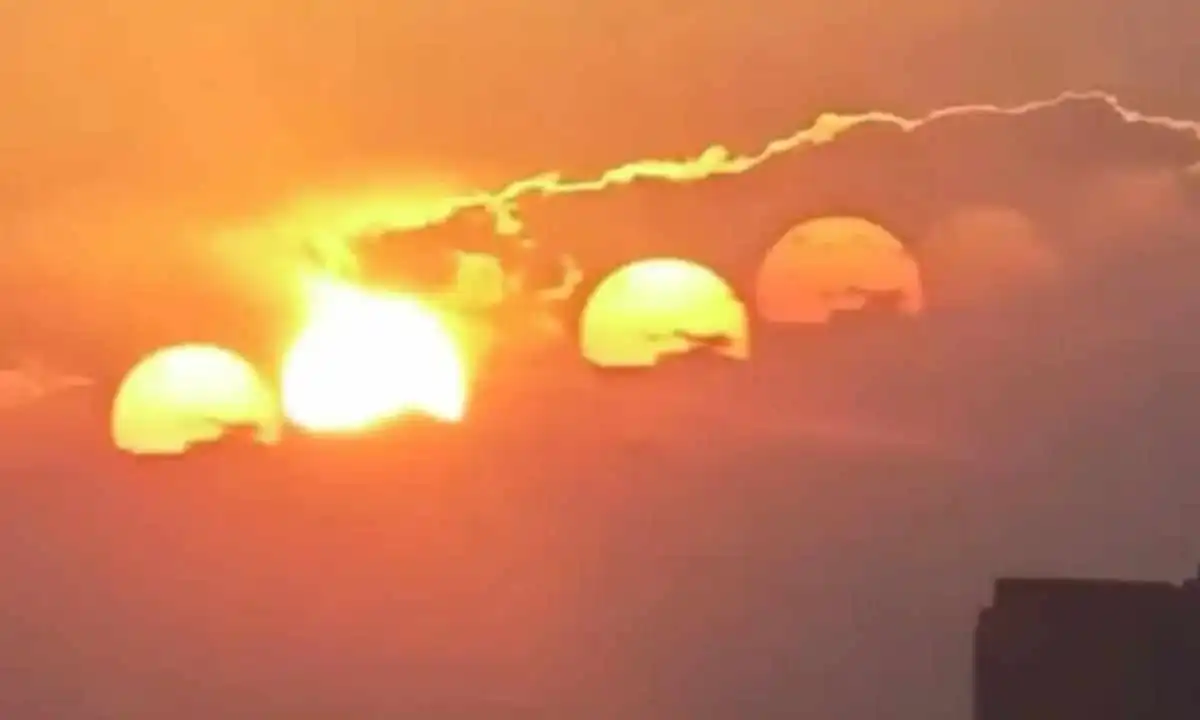 Mysterious Appearance of '7 Suns' In China’s sky!