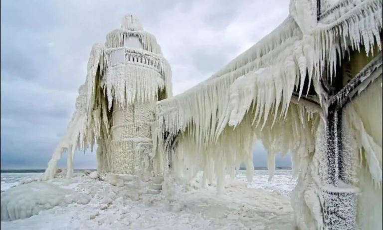 Title: Top 7 Lighthouses In Lake Michigan That Freeze In Winter! 