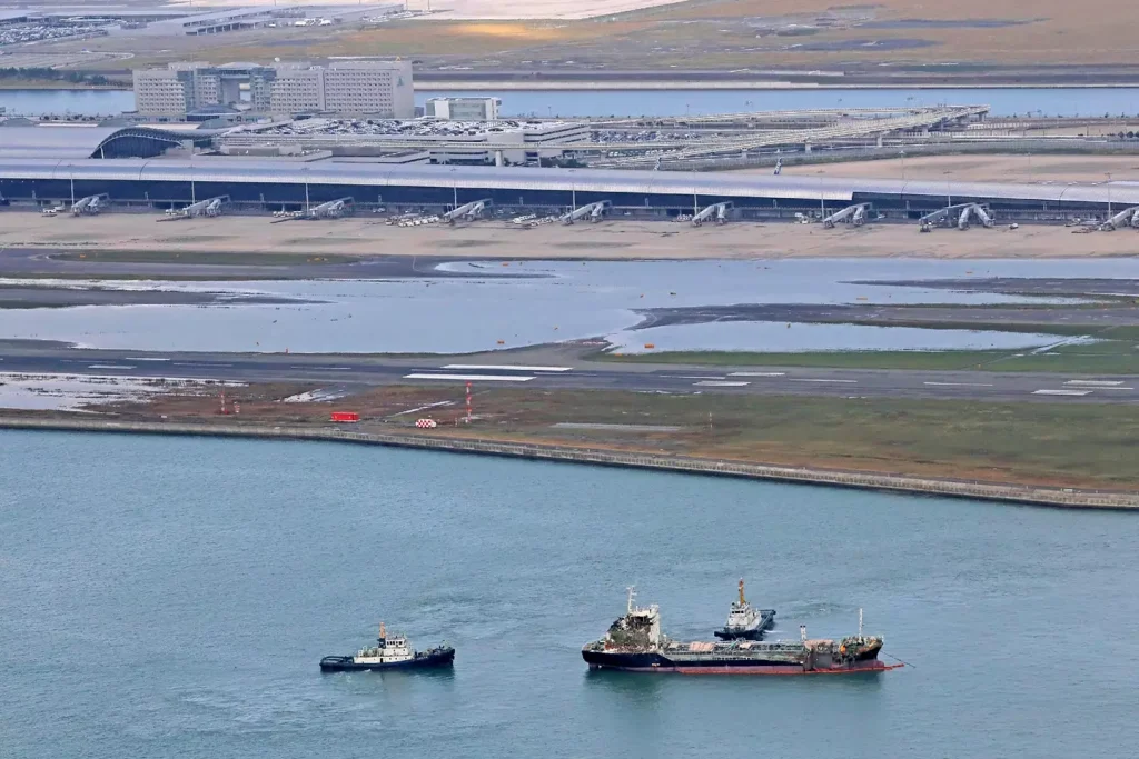 Airport Built On Water In Japan