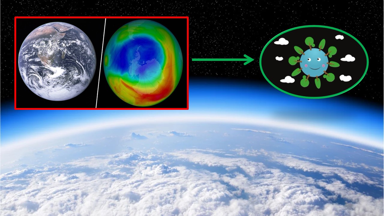 Ozone layer is healing