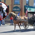 A Game Changer In Pennsylvania Votes | The Amish Community Rallies To Vote For Trump And Arrives In Horse Carriages!