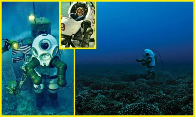 The First Woman To Take The Deepest Walk On The Sea Floor | Solo Untethered Sea Walk 1,250 ft Below!
