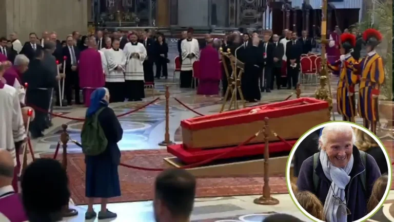 The Only Nun Allowed To Breach Protocol at Pope Francis’s Funeral Gives Her Heartbreaking Farewell!