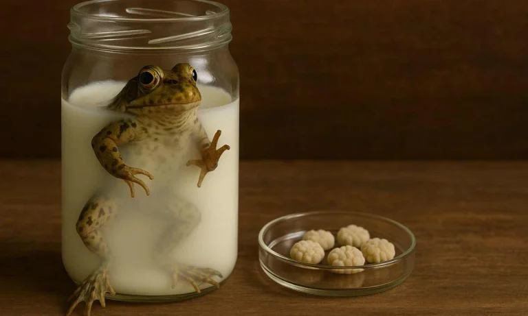 Russians Dipped Frogs In Milk To Preserve And Now It leads to The Discovery Of Antibiotics!