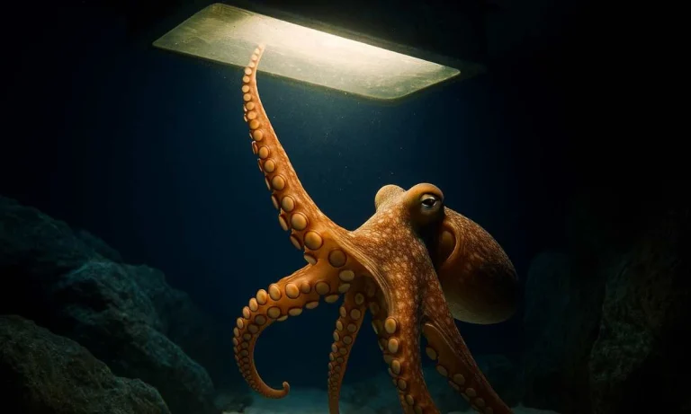 This Octopus Shut Down An Entire Aquarium And Caused Repeated Blackouts Leaving The Staff Baffled! (1)