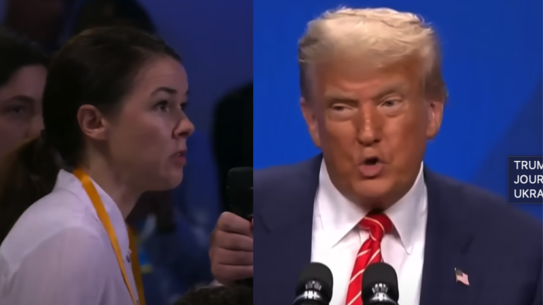 Trump’s Heartfelt Moment with Ukrainian Journalist