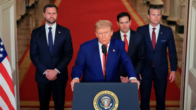 Trump Stuns with Regime Change Talk After Bombing Iran’s Nuclear Sites
