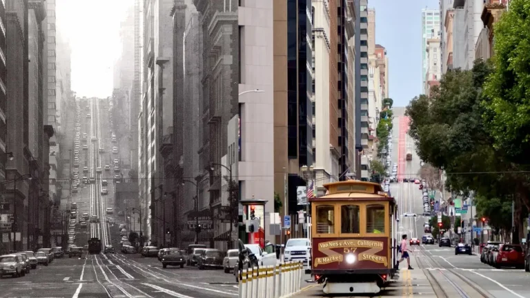 California Street San Andreas Fault