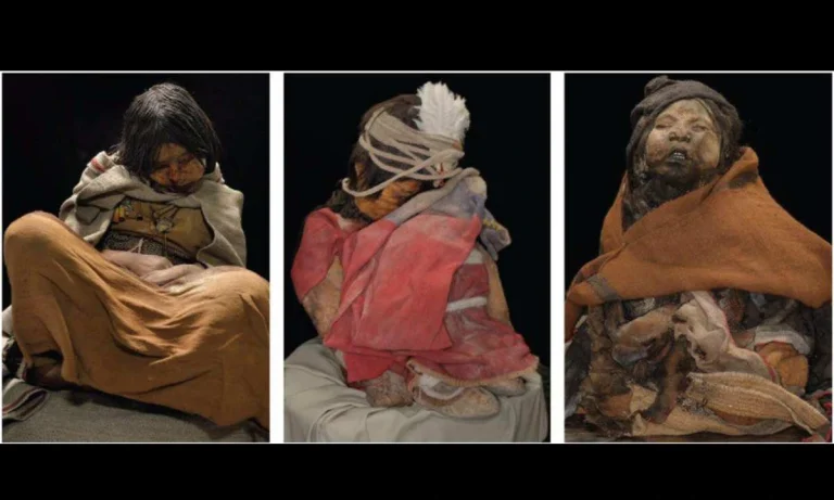 Well-preserved Bodies Of 3 Sacrificed Children Discovered In A Dormant Volcano Nearly 500 Years Later!