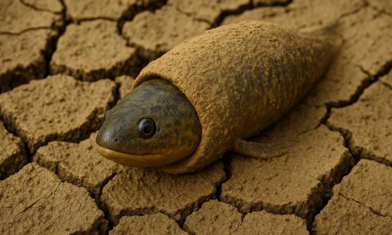When Rivers Dry Out This Fish Can Survive 4 Years In A Mud Cocoon With No Food And Water!